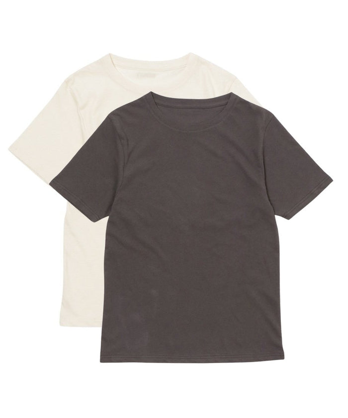 dry cotton T-shirts 2piece set_5