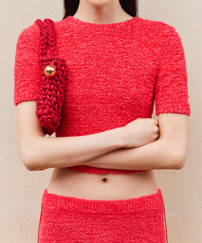 dry shaggy mini T-shirt_1