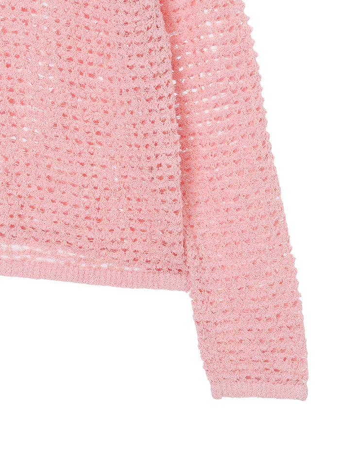 dry sheer KNIT tops