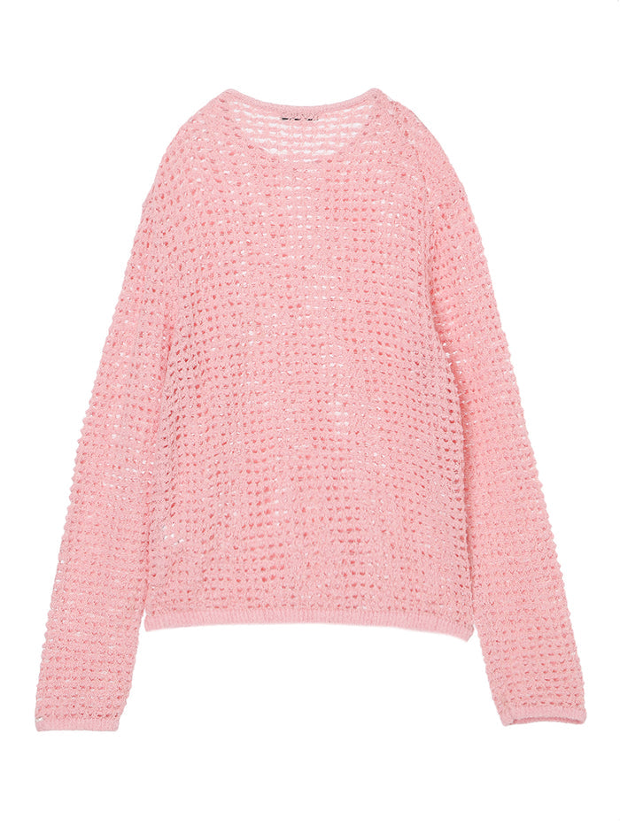 dry sheer KNIT tops
