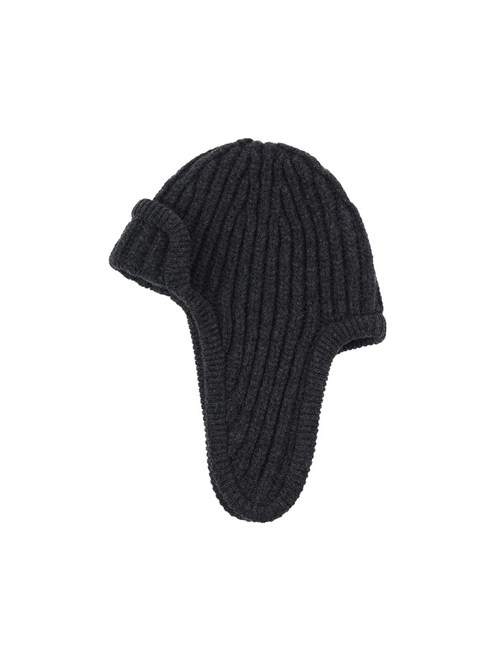 earflap KNIT beanie