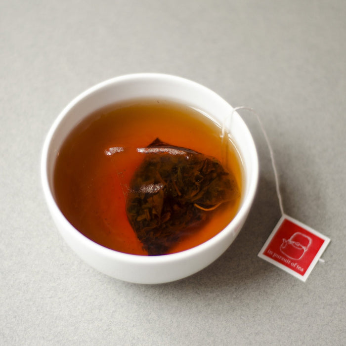 Earl Grey Teabags brewing