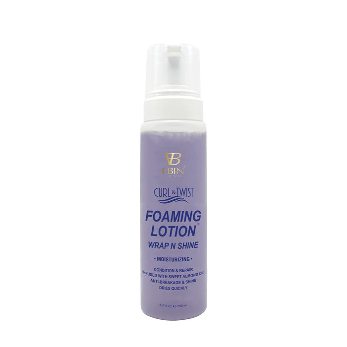 EBIN Curl and Twist Foaming Lotion - Moisturizing 250ml