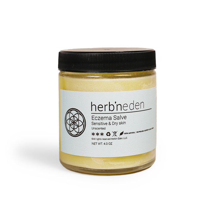 all natural eczema salve to relieve symptoms and restore skin | herbneden