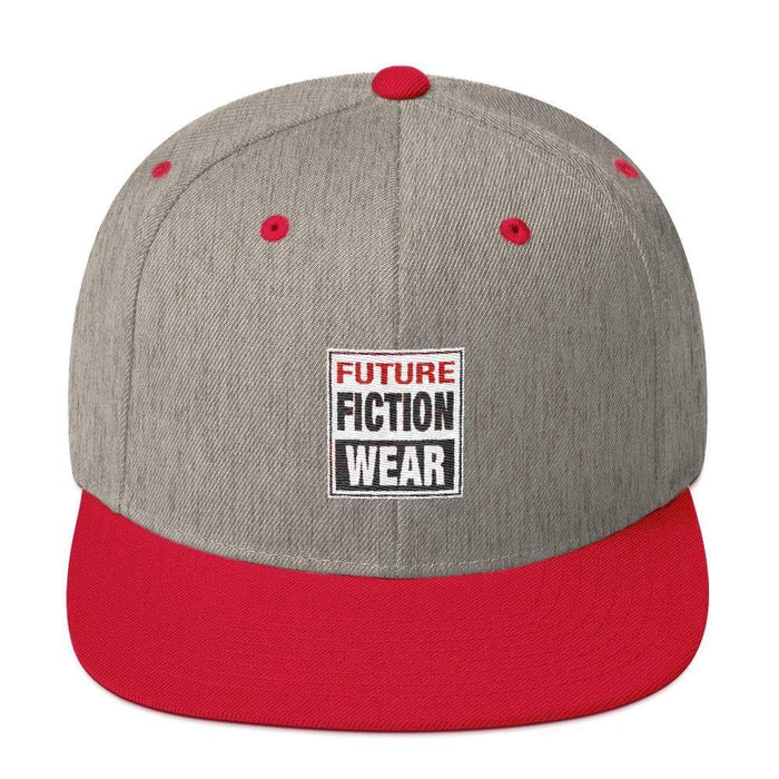 Heather Grey/ Red
