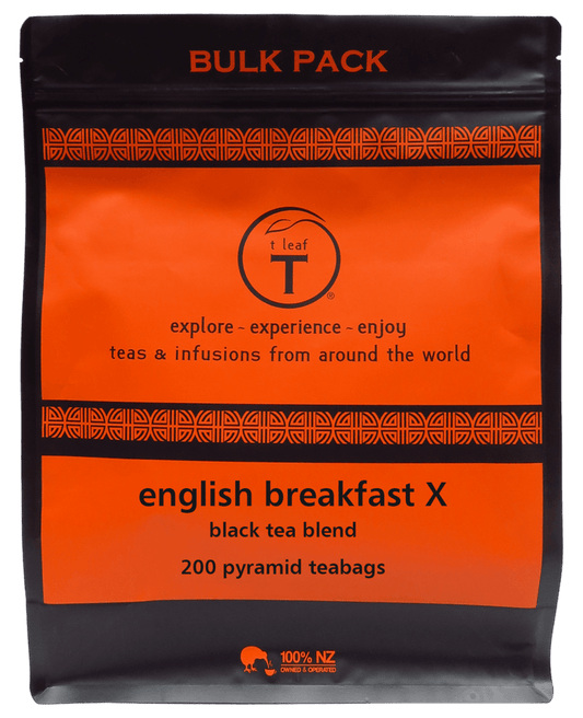 English breakfast X - extra strength lifestyle view | loose leaf tea New Zealand | t leaf T