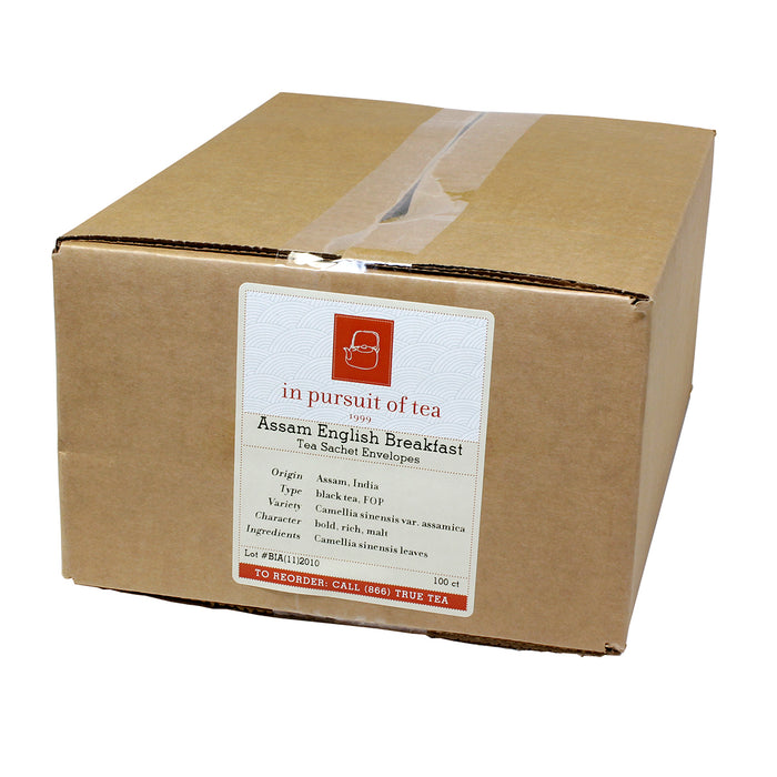 Enveloped Teabags - 100-count case (Wholesale)