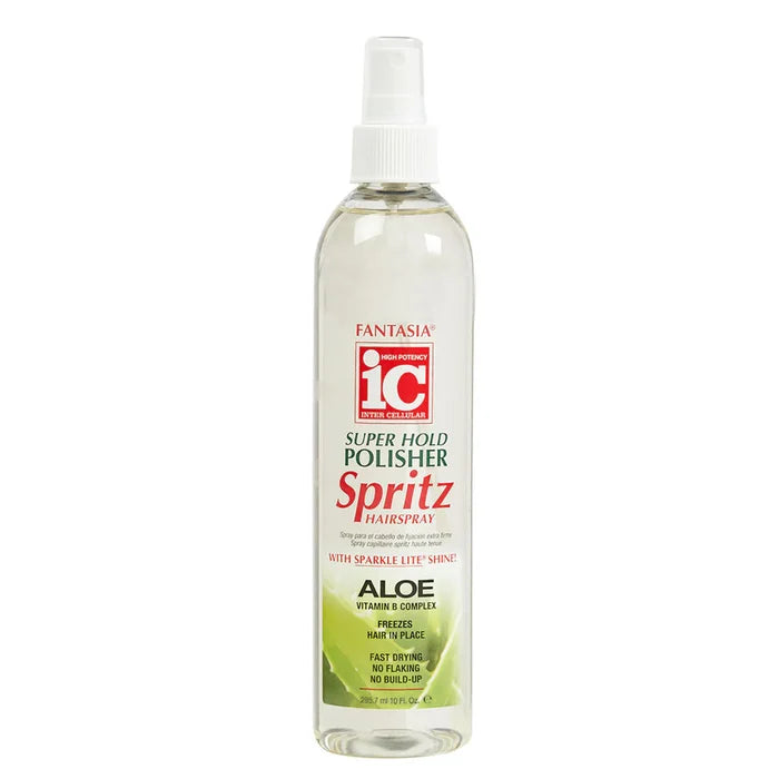 Fantasia IC Aloe Hair Polisher Super Hold Spritz 12oz