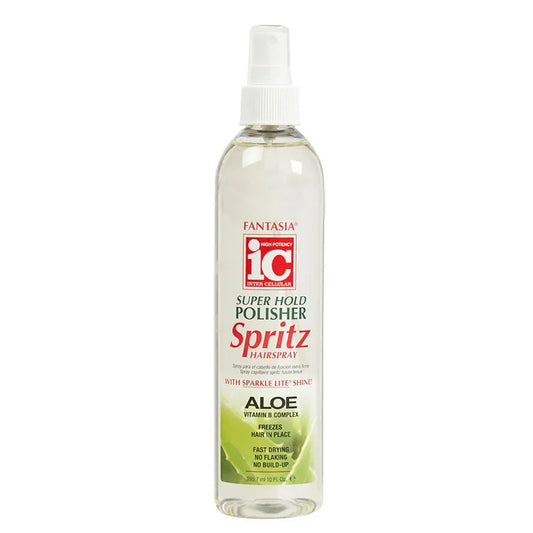 Fantasia IC Aloe Hair Polisher Super Hold Spritz 12oz