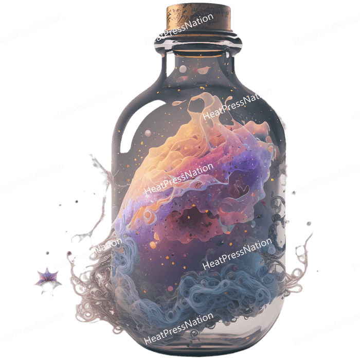 Fantasy Dream Bottle Design - HeatPressNation