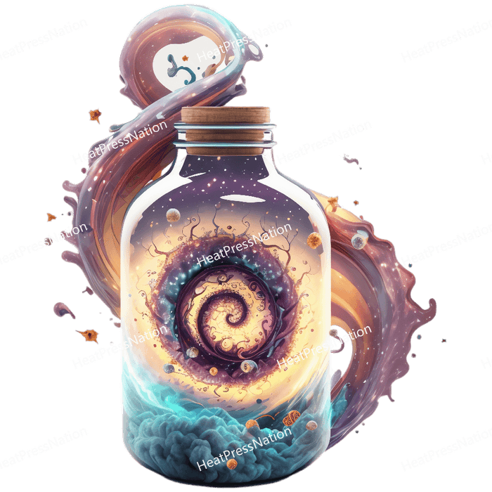 Fantasy Nightmare Bottle Design - HeatPressNation