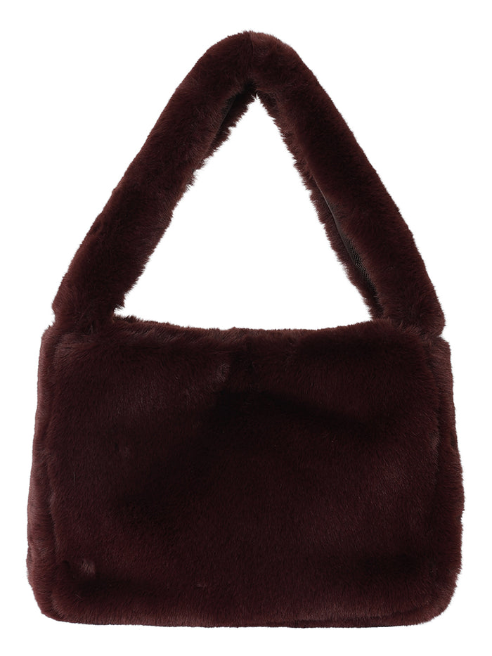 faux fur bag(large)
