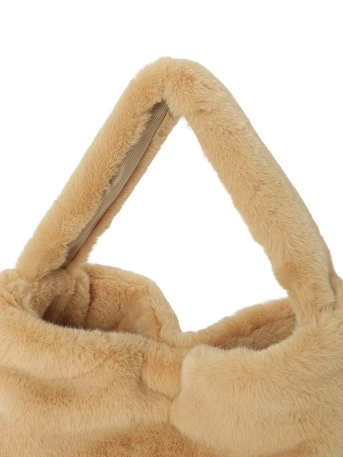 faux fur bag(small)
