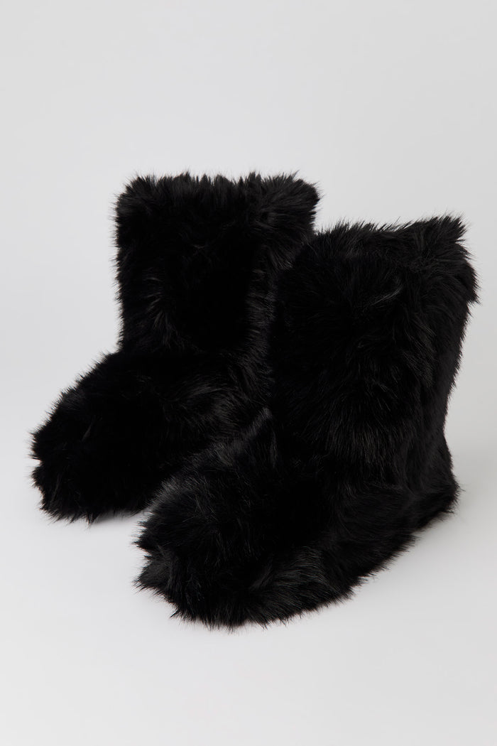 Faux Fur Boots