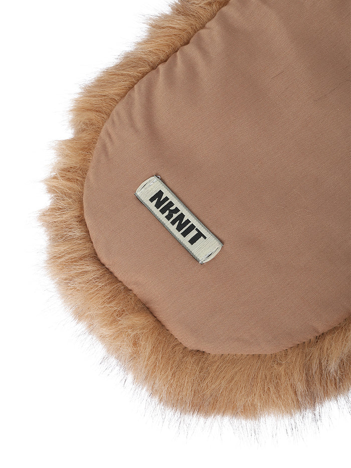 faux fur muffler