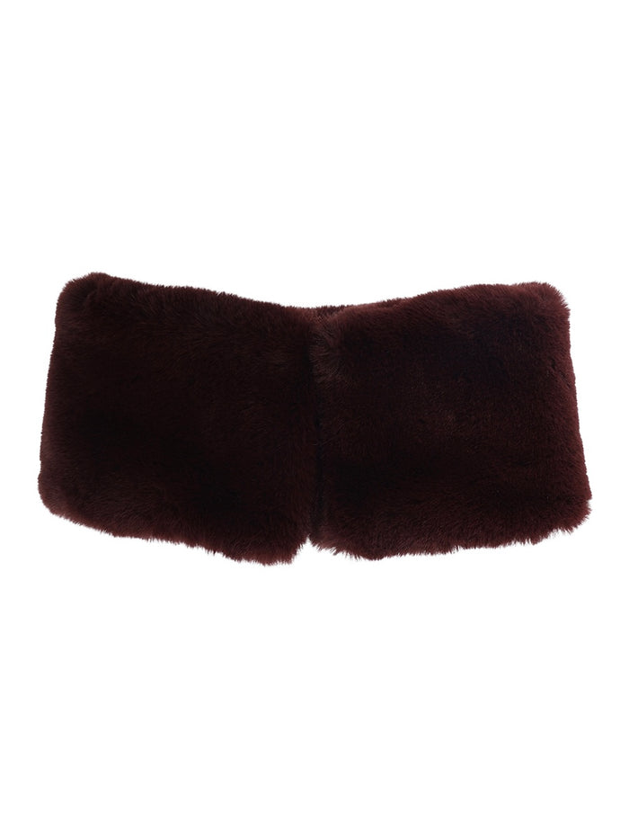 faux fur tippet