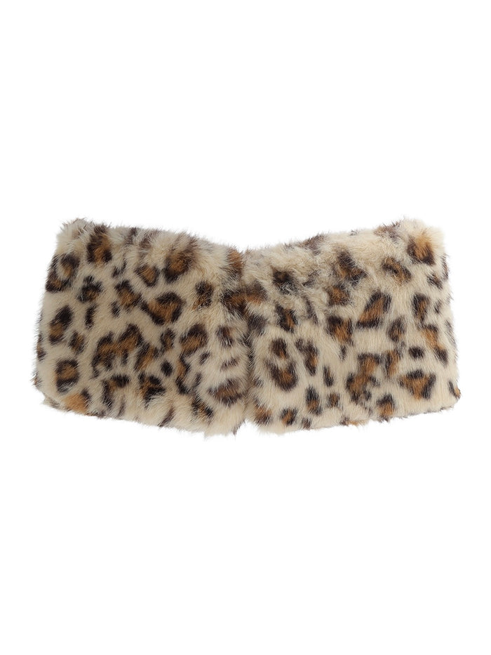 faux fur tippet