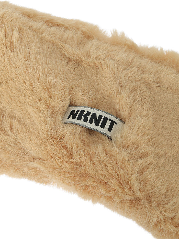 faux fur tippet
