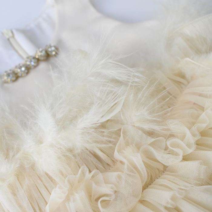 Feather Frida Girls Dress
