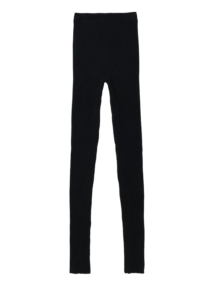fleece touch KNIT leggings