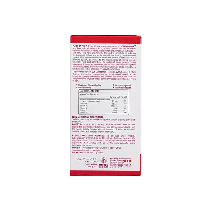 Flic Forte Powder Sticks 1.7g - 30 Sticks, Medicine & Drugs