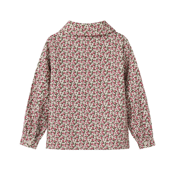 Floral Magenta Blouse