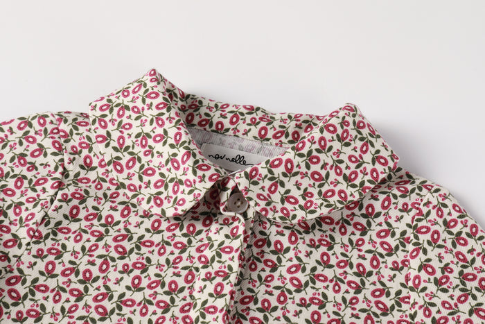 Floral Magenta Blouse