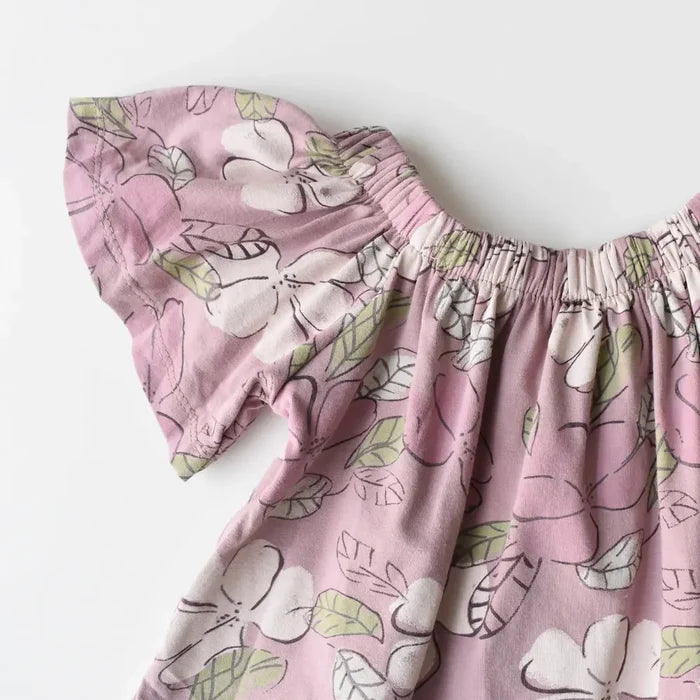 Floral Whispers Girls Casual Set