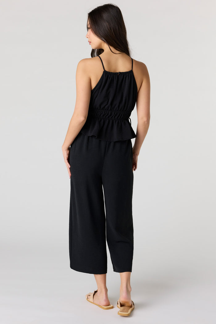 Flowy Wide Leg Capri