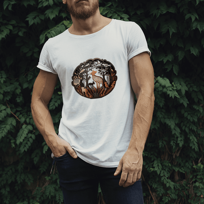 Forest Cutout Design - HeatPressNation