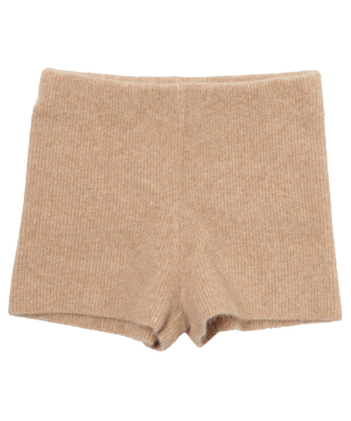 fox mix rib KNIT shorts_5