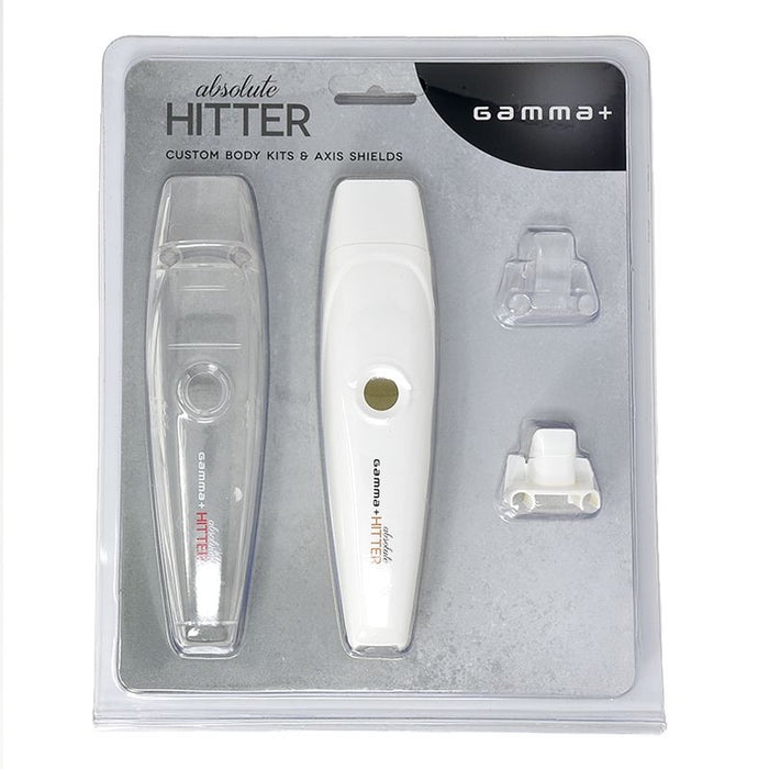 Gamma+ Absolute Hitter Custom Body Kits & Axis Shields - White / Clear