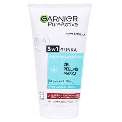 Garnier Pure Skin 3 In 1 Gel Scrub Mask 150ml