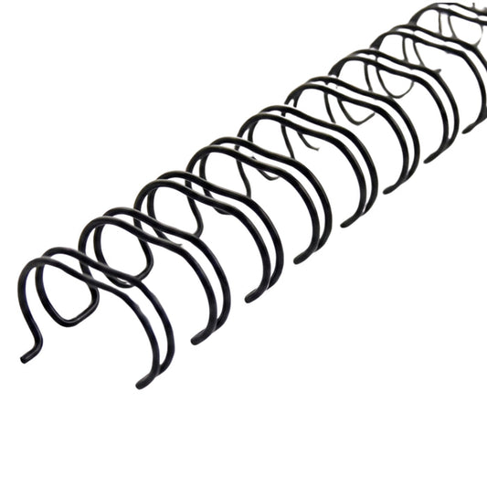 GBC WireBind Binding Wires 9.5 mm Black A4 34-Loop (Pack 100)