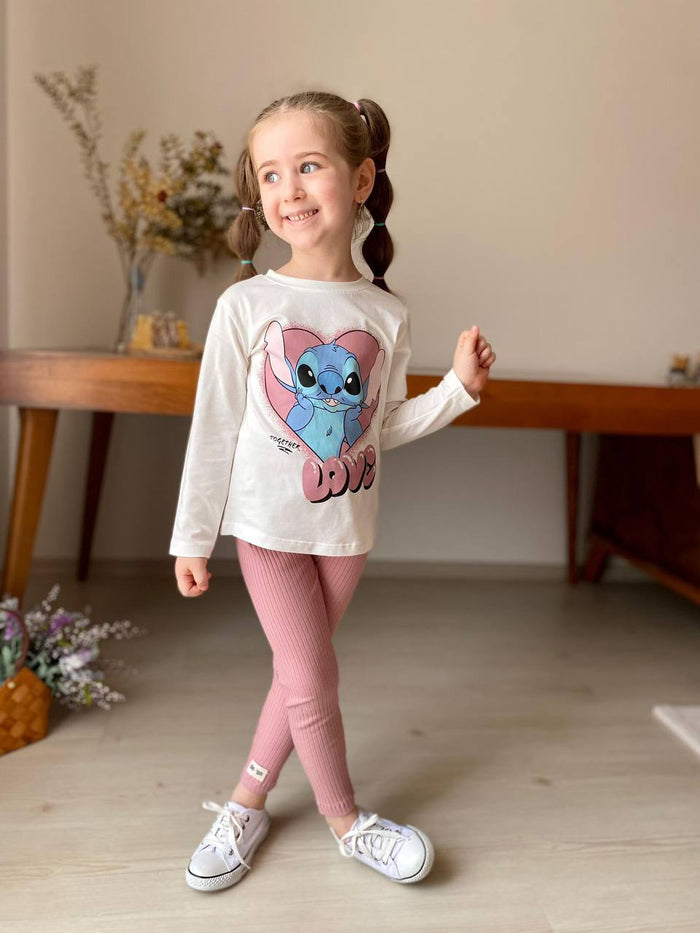 Girls' Leggings Set