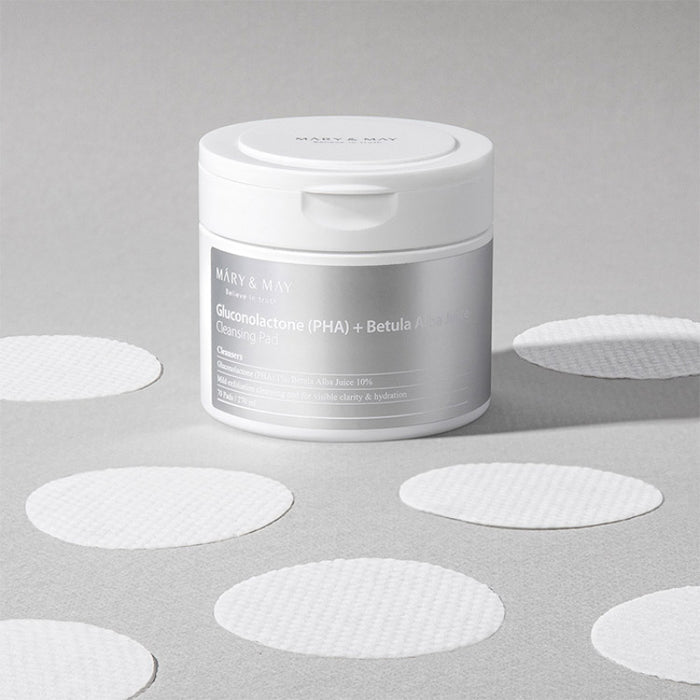 Gluconolactone (PHA) + Betula Alba Juice Cleansing Pad - Korean-Skincare
