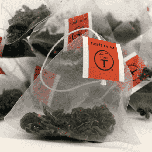 Gunpowder organic pyramid Pyramid foil pouch 20s | pyramid tea bags New Zealand | t leaf T