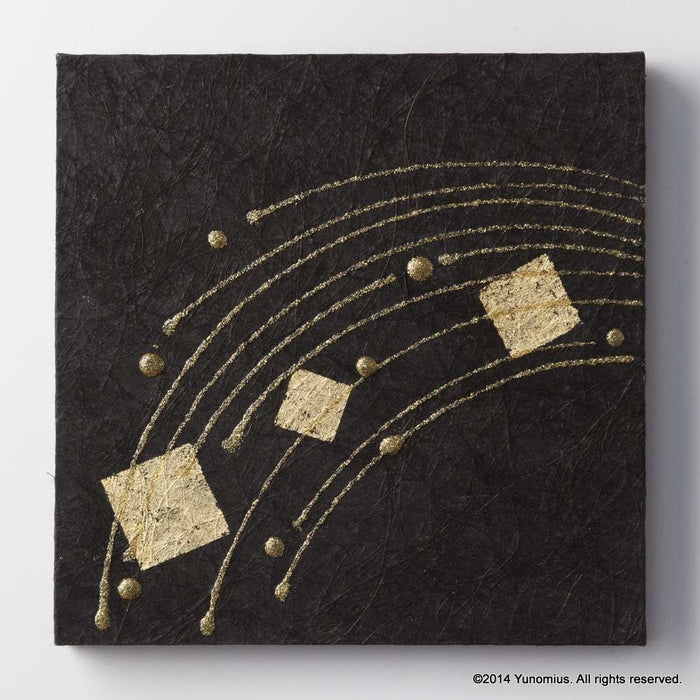 Hana & Haku: Decorative Washi Paper Panel (Black #2) - Yunomi.life