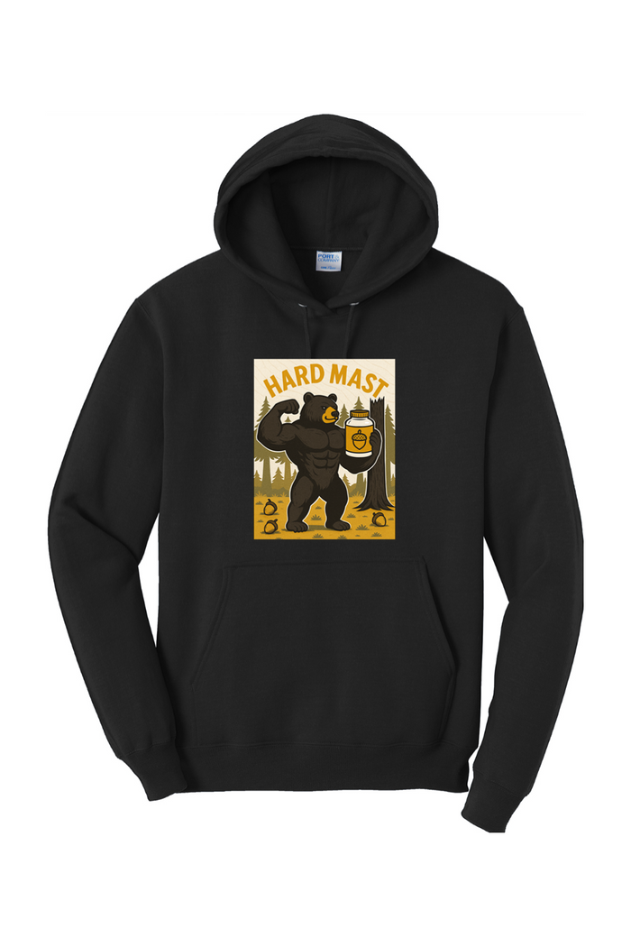 Hard Mast Fleece Pullover Hooded Sweatshirt