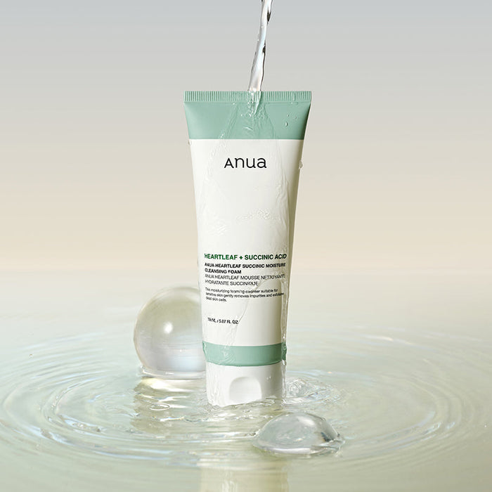 Heartleaf Succinic Moisture Cleansing Foam