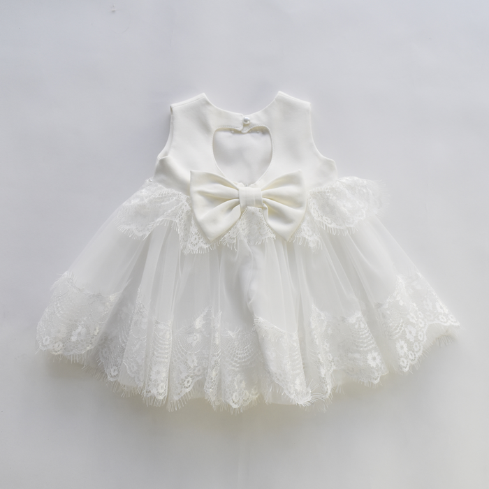 Hearts & Pearls Baby Dress