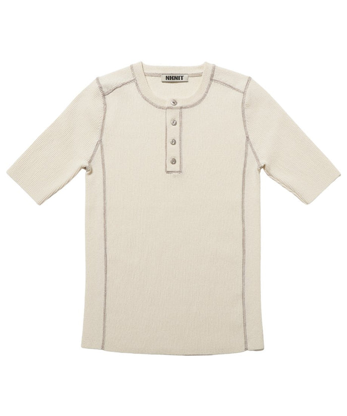 heavy weight henry neck KNIT_3