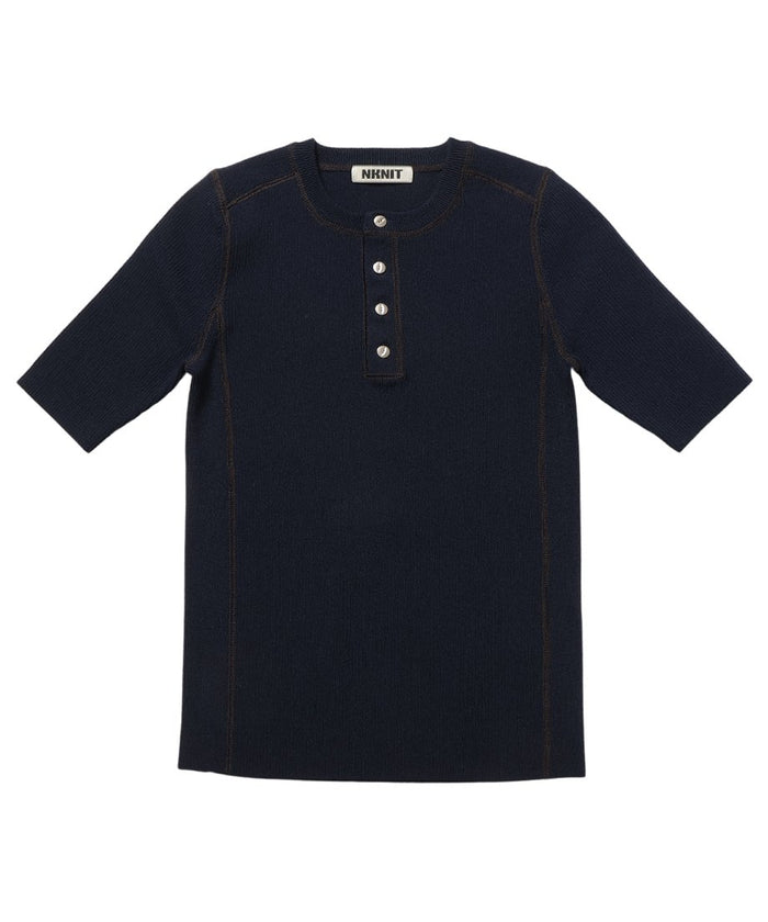 heavy weight henry neck KNIT_4