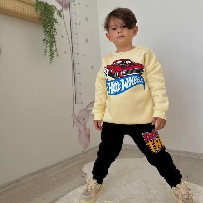 Hot Wheels Boys Joggers Set