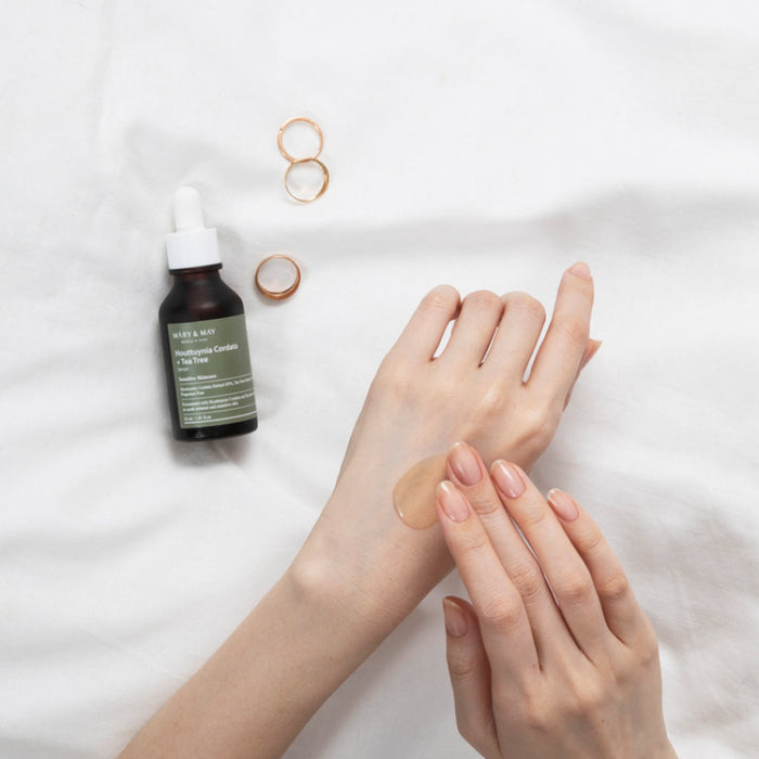 Houttuynia Cordata +Tea Tree Serum - Korean-Skincare