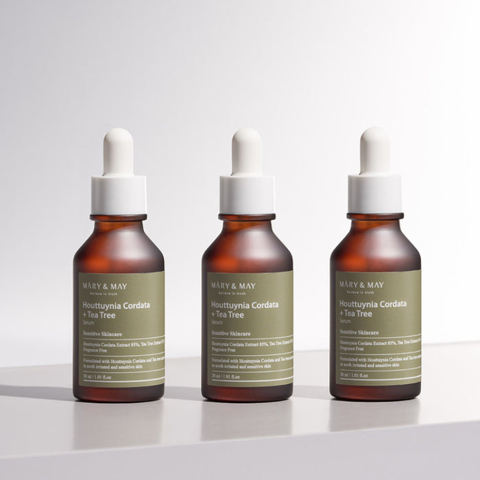 Houttuynia Cordata +Tea Tree Serum - Korean-Skincare