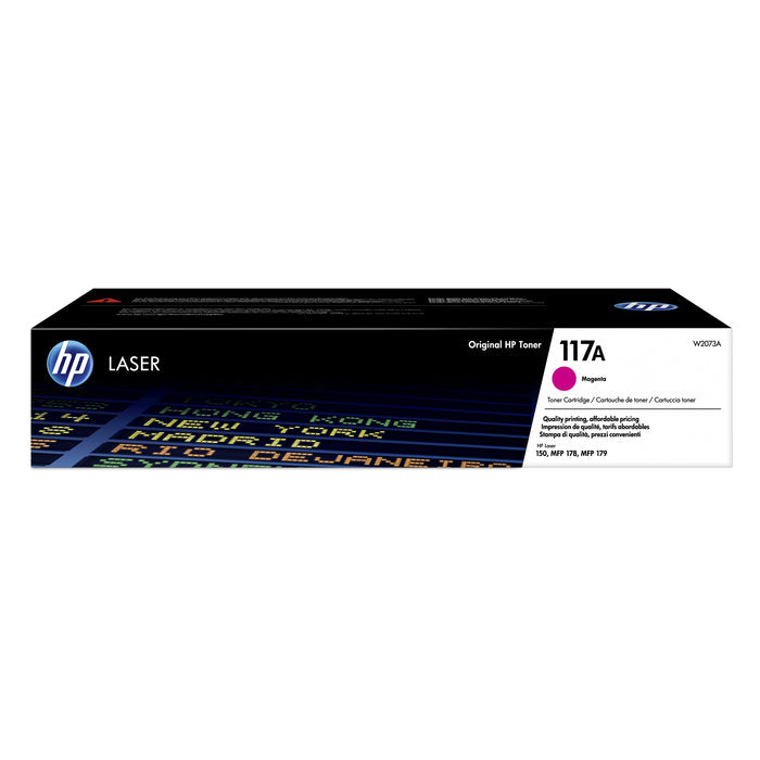 HP 117A Magenta Original Laser Toner Cartridge - W2073A