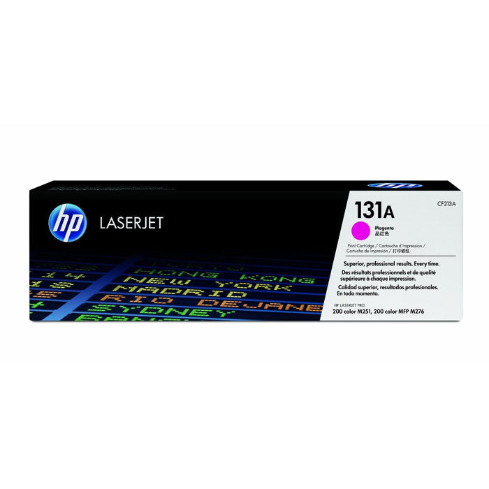 HP 131A Magenta Original LaserJet Toner Cartridge Page Yield 1800 P/N CF213A