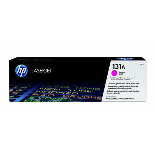 HP 131A Magenta Original LaserJet Toner Cartridge Page Yield 1800 P/N CF213A