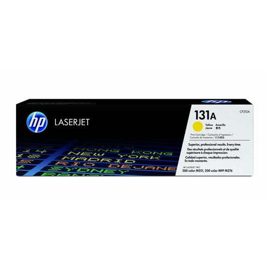 HP 131A Yellow Original LaserJet Toner Cartridge - CF212A